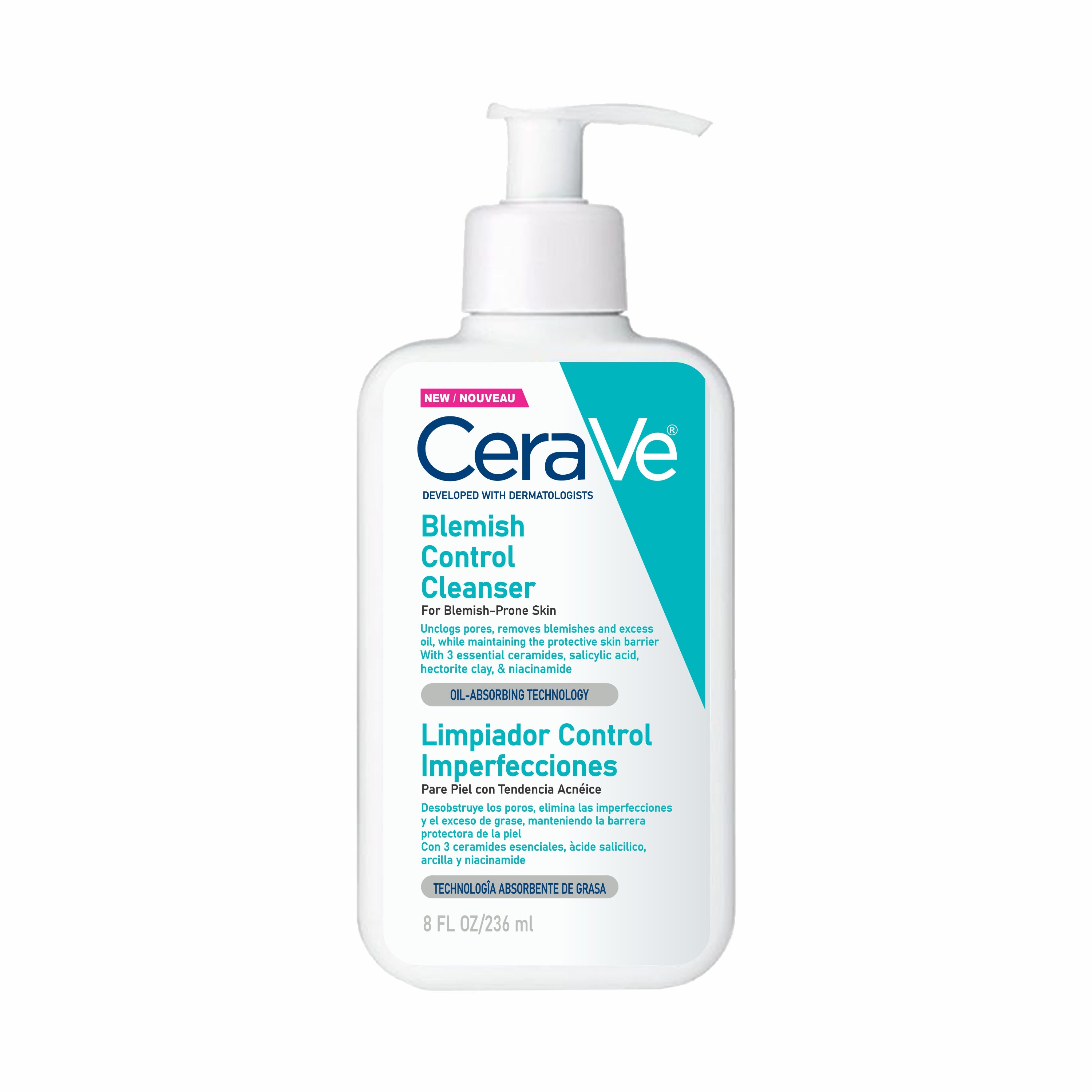 CeraVe Blemish Control Cleanser 8 FL OZ/236 ml