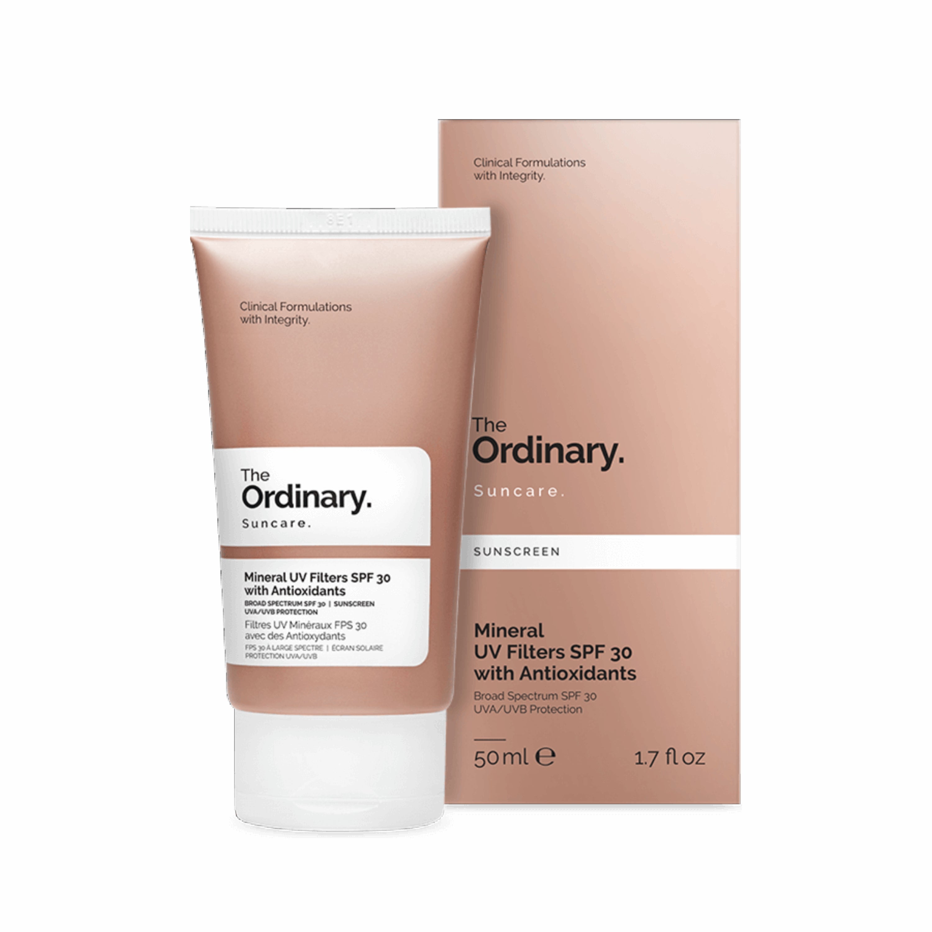 The Ordinary Mineral Uv Filters Spf30 Antioxidants 50ml