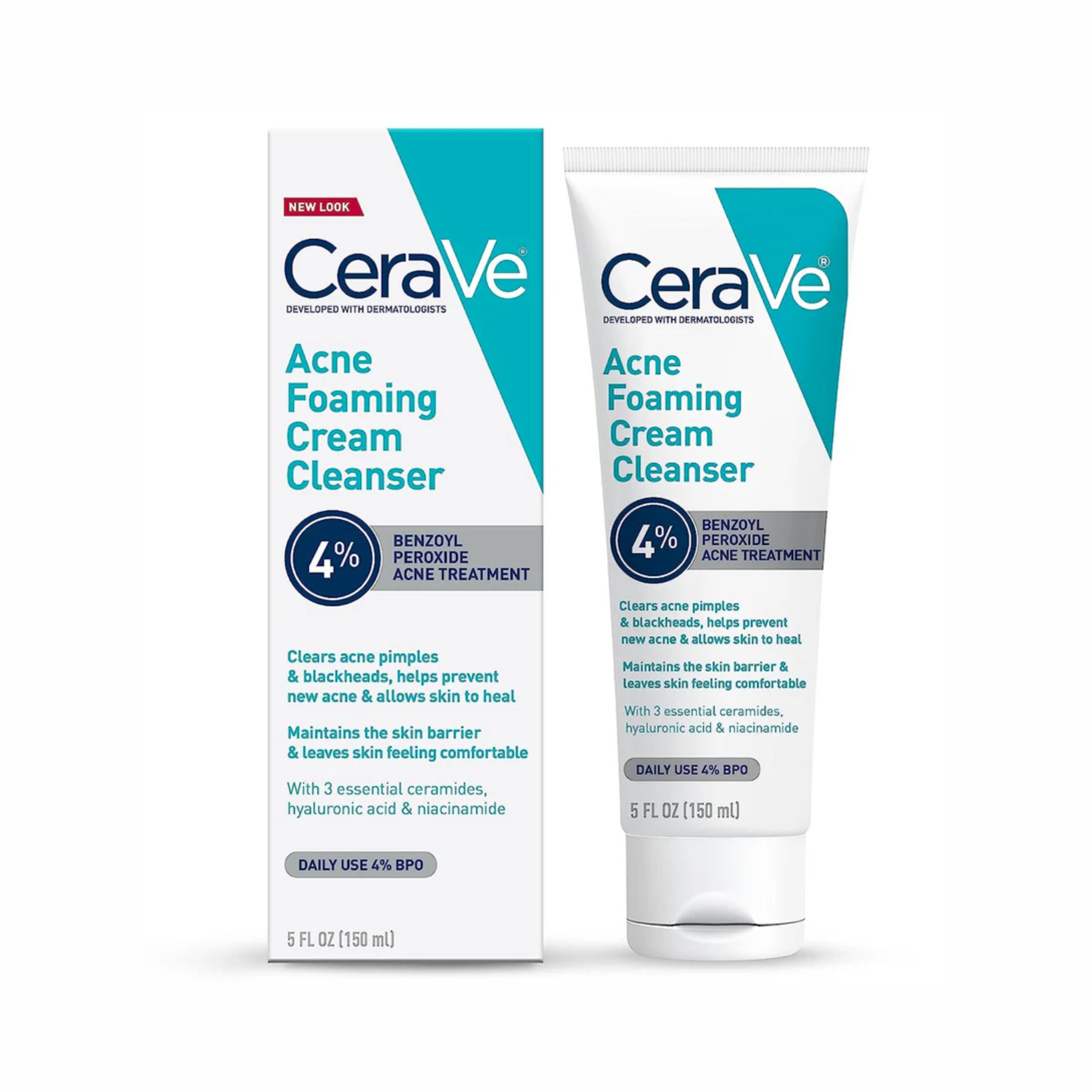 CeraVe Acne Foaming Cream Cleanser 5 FL OZ/150 ml