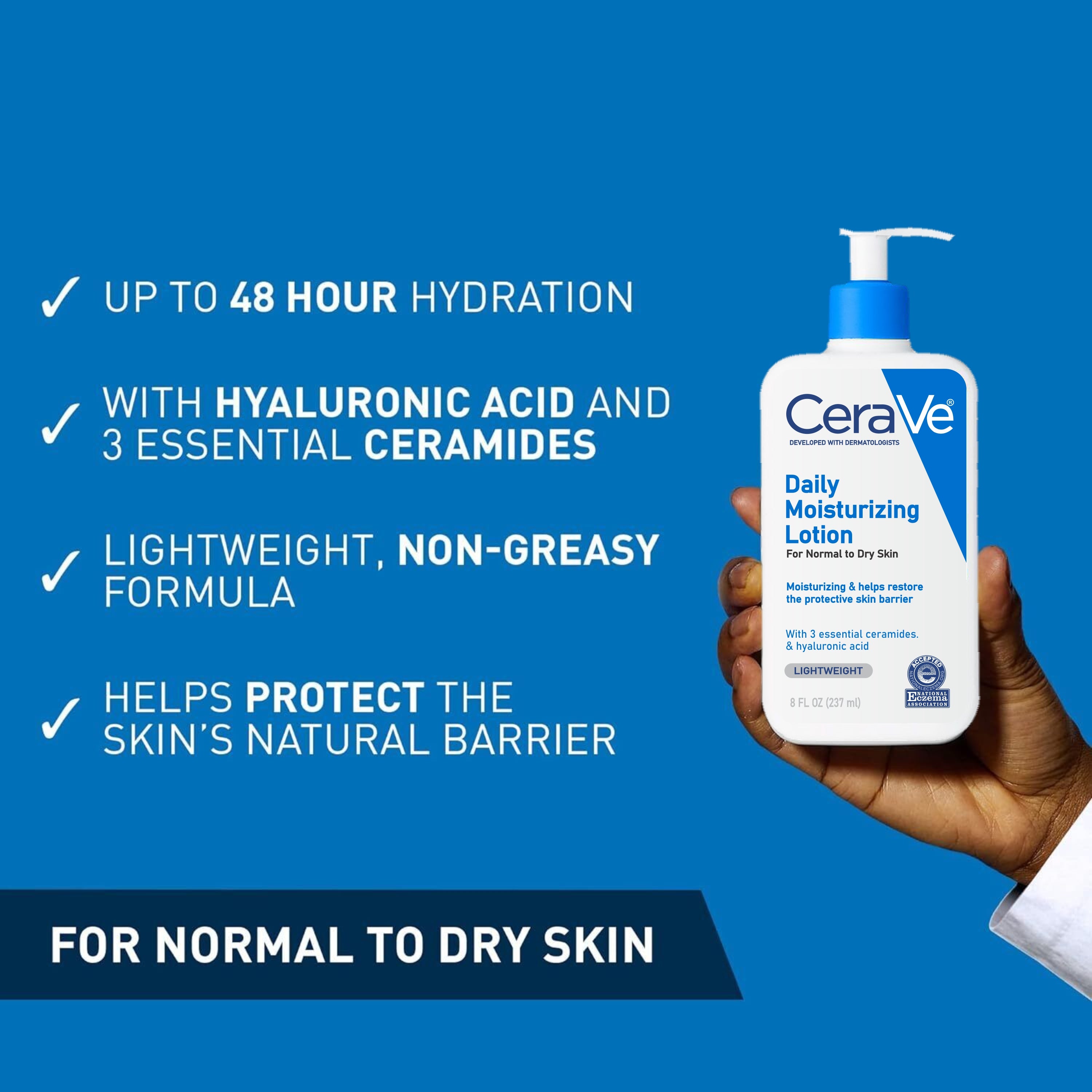 CeraVe Daily Moisturizing Lotion 8 FL OZ/237 ml