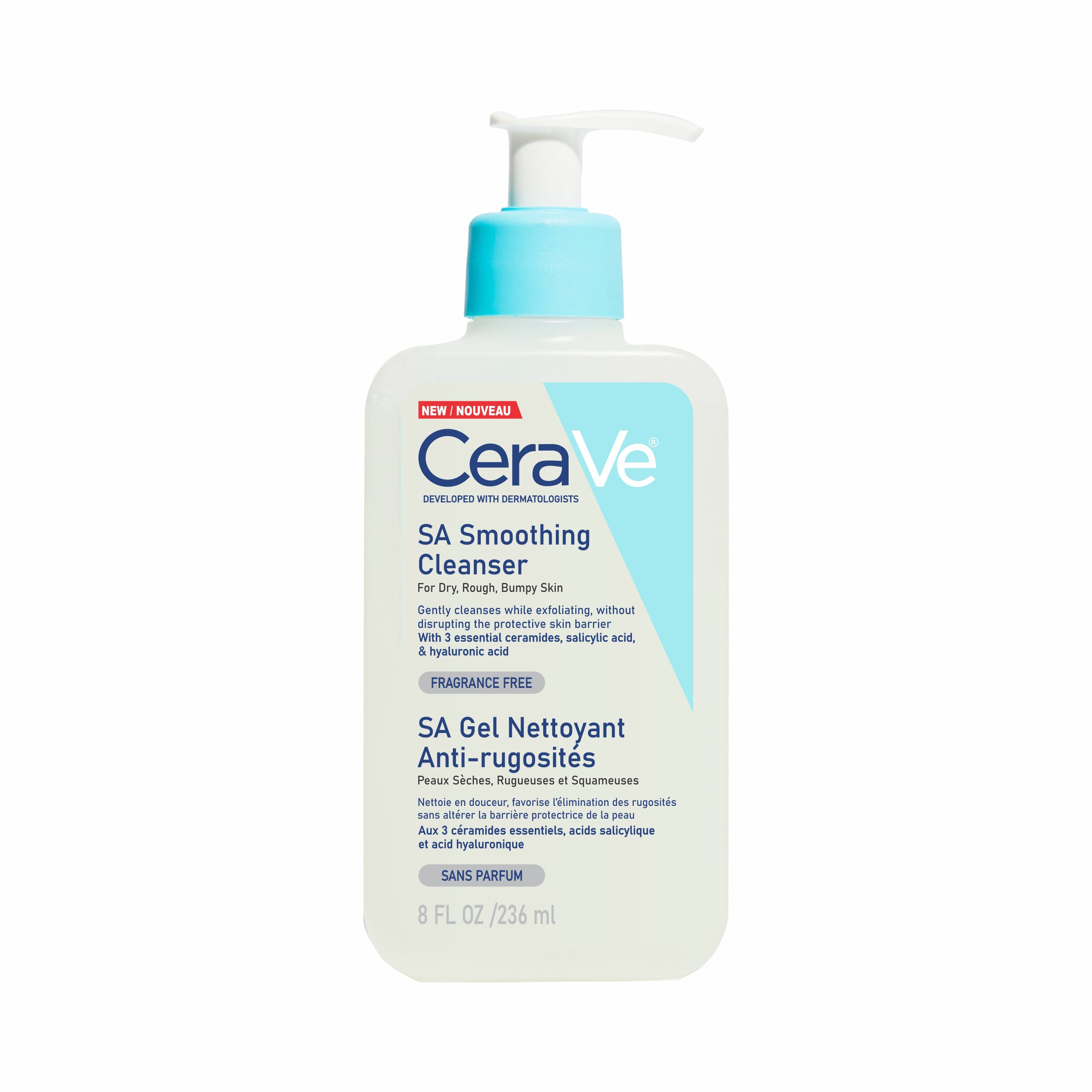 CeraVe SA Smoothing Cleanser 8 FL OZ/236 ml