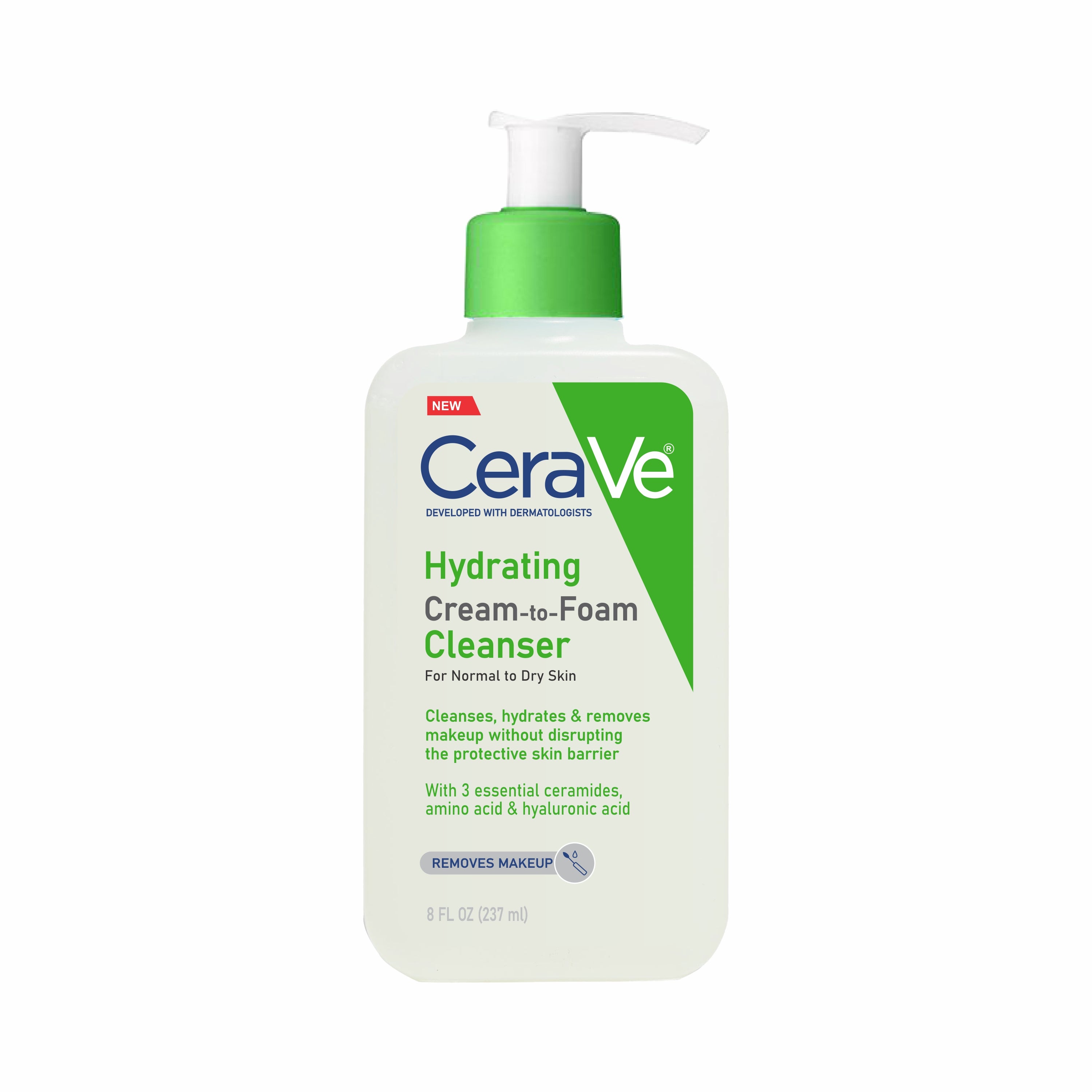 CeraVe Hydrating Cream to Foam Cleanser 8 FL OZ/237 ml