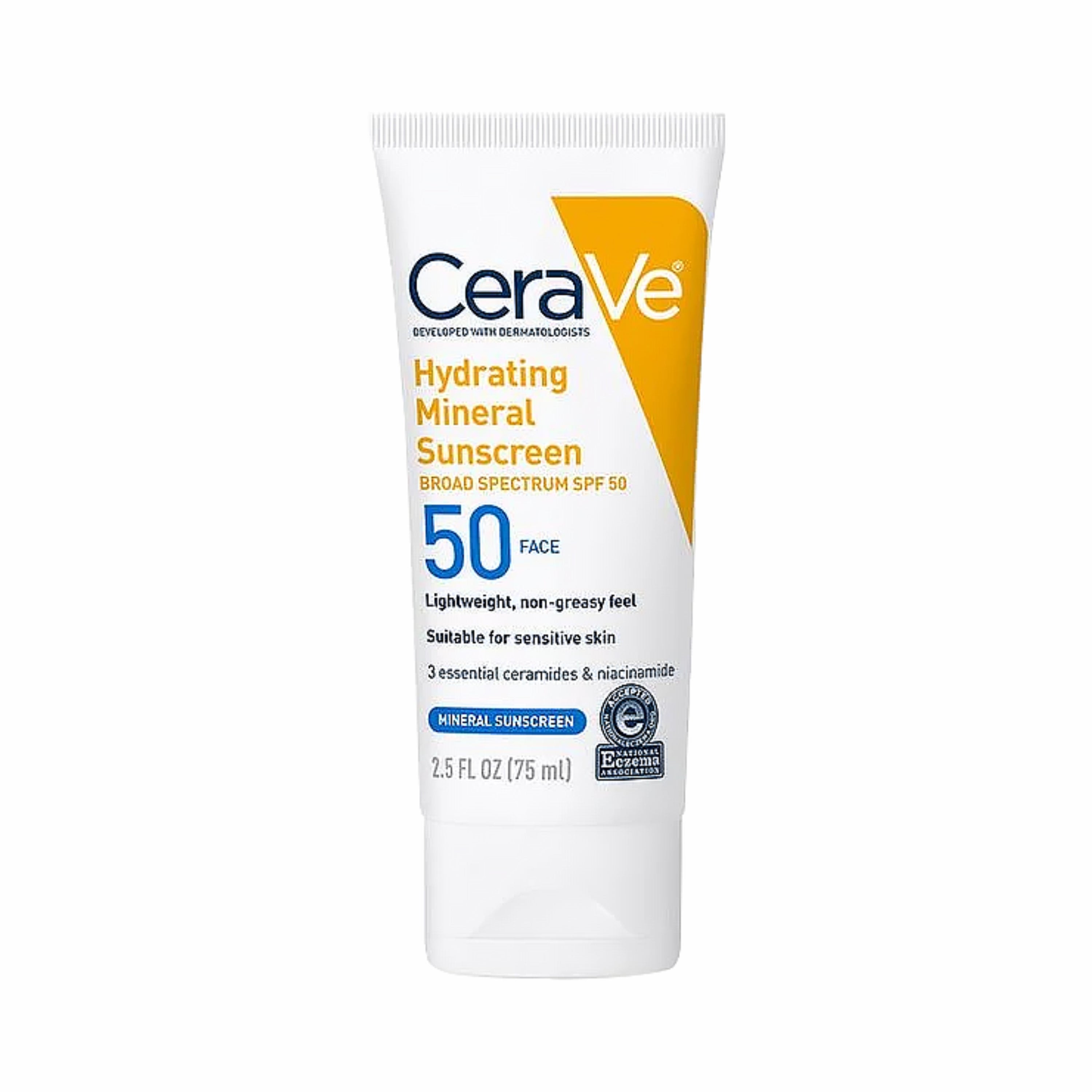 CeraVe Hydrating Mineral Sunscreen 2.5 FL OZ/75 ml