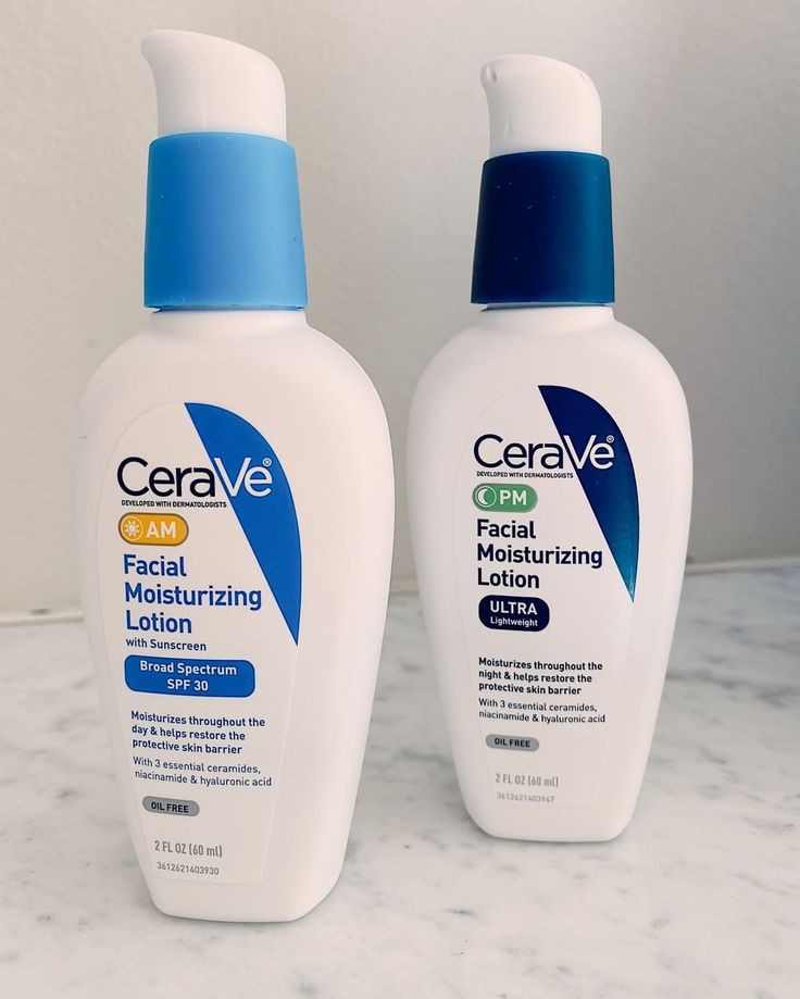 Cerave AM Facial Moisturizing Lotion & Cerave PM Facial Moisturizing Lotion