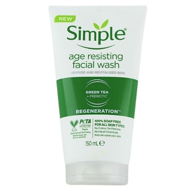 Simple Age Resisting Facial Wash 150ml