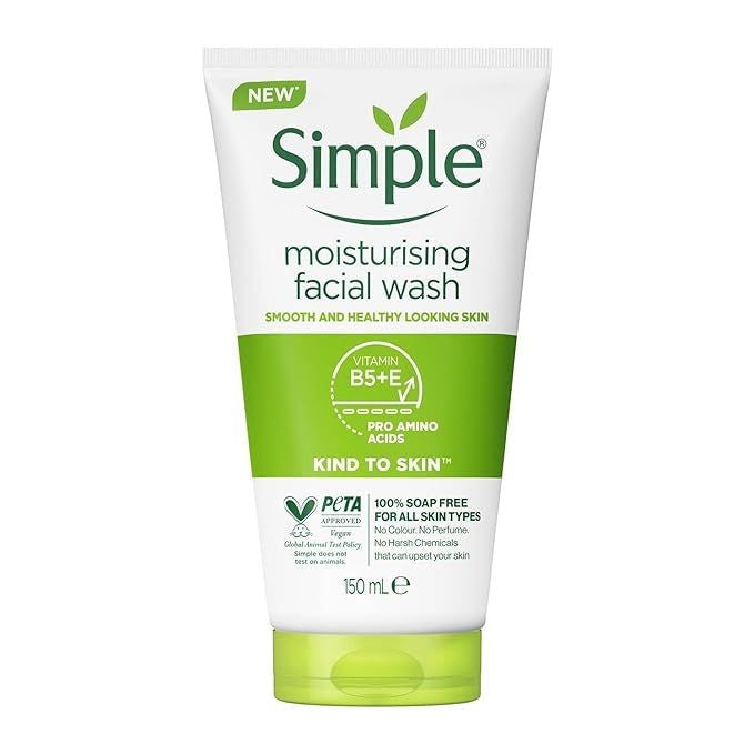 Simple Moisturising Facial Wash 150ml