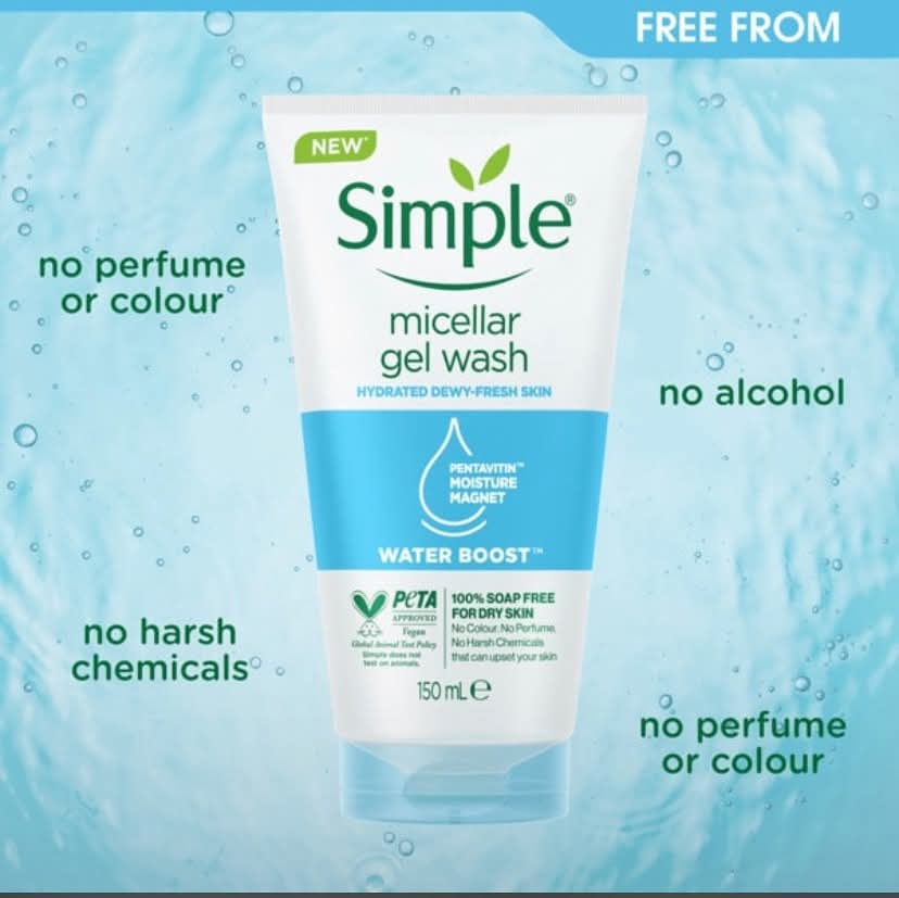 Simple Micellar Gel Wash 150ml